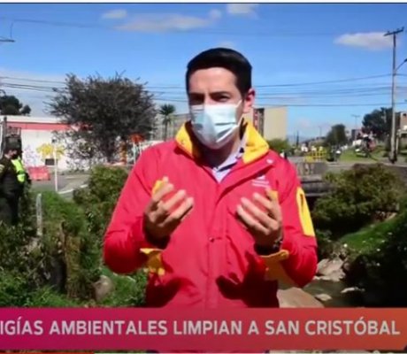 Vigías ambientales limpian a San Cristóbal