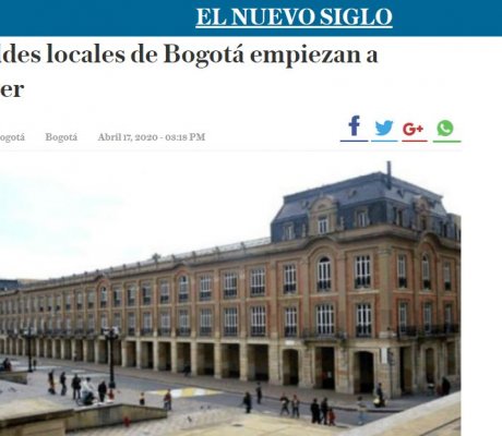 Alcaldes locales de Bogotá empiezan a ejercer