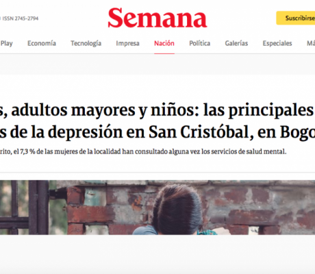 Mujeres, adultos mayores y niños: las principales víctimas de la depresión en San Cristóbal, en Bogotá