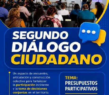 Afiche segundo dialogo ciudadano