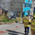 Imagen bomberos atendiendo la emergencia de incendio